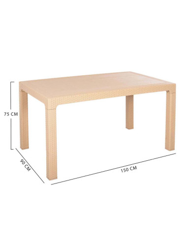 321 طاولة بلاستيك