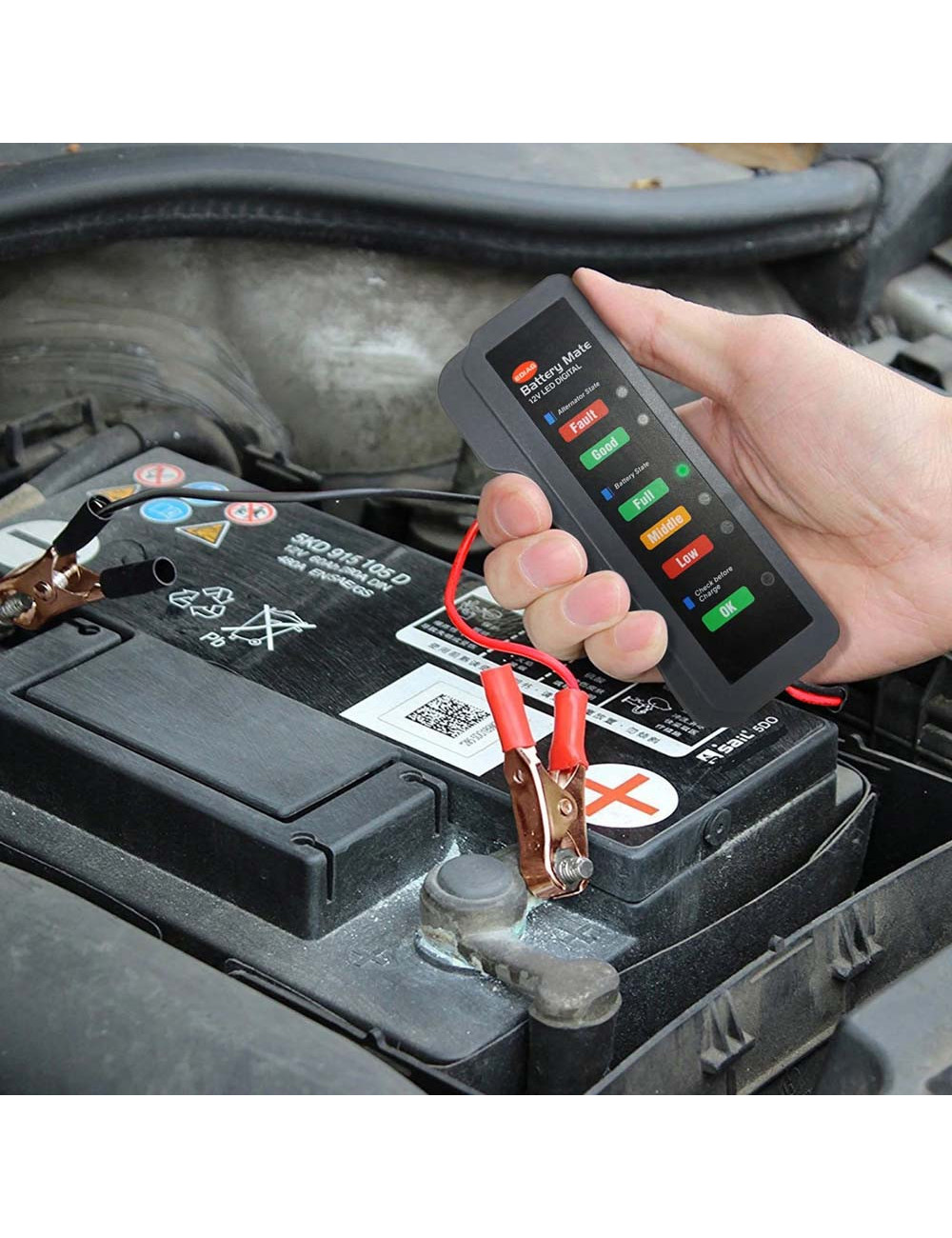 S DIGITAL BATTERY TESTER 12V
