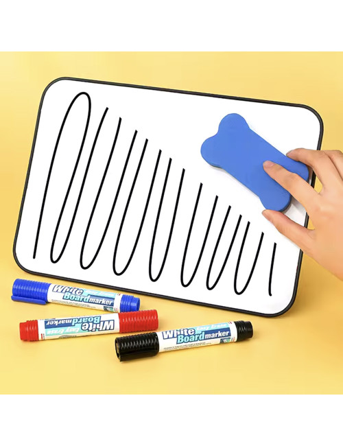 CF-27382 WHITE BOARD MARKER MULTICOLOUR 8PCS+1ERASER