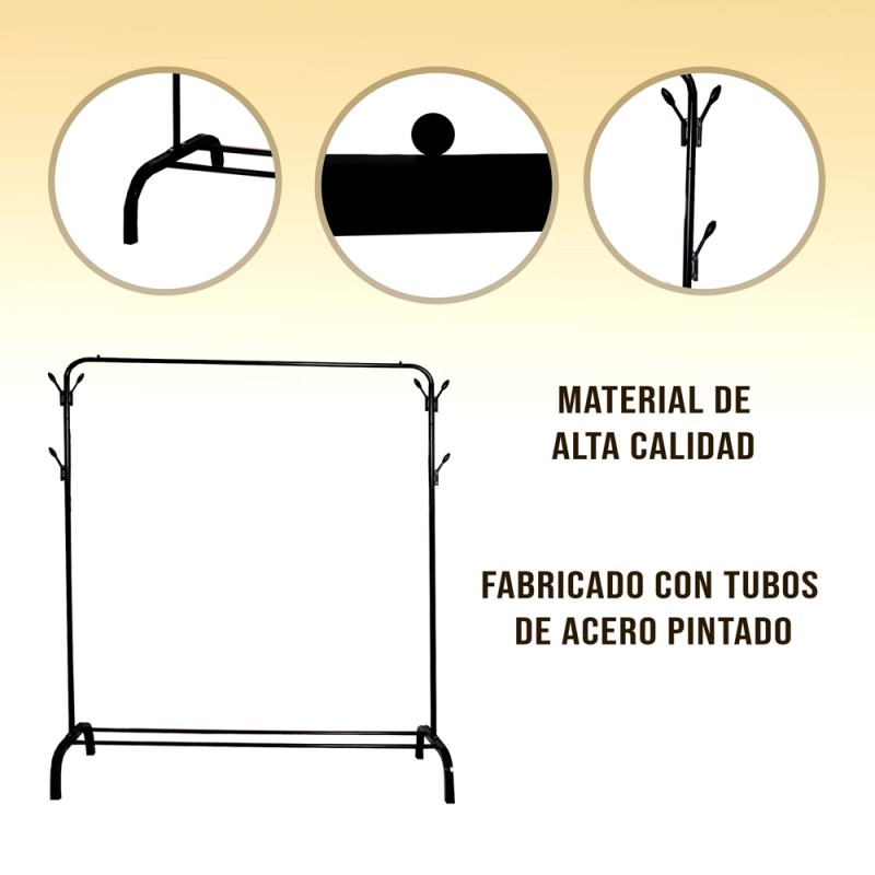 2047 CLOTH DRYING RACK WHITE 110 × 150 × 40