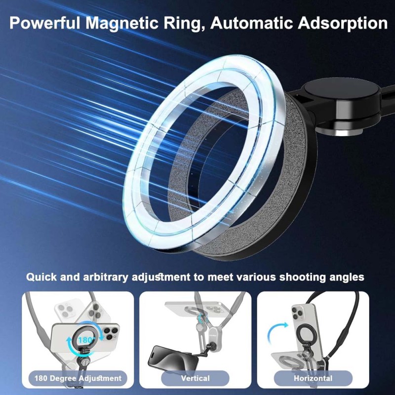 4IN1 SMART PHONE MAGNETIC NECK HOLDER