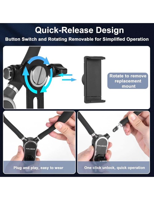 4IN1 SMART PHONE MAGNETIC NECK HOLDER
