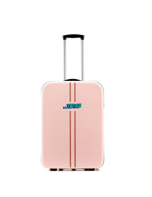 FOLDING TRAVEL TROLLEY BAG 20" PINK