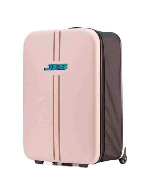 FOLDING TRAVEL TROLLEY BAG 20" PINK