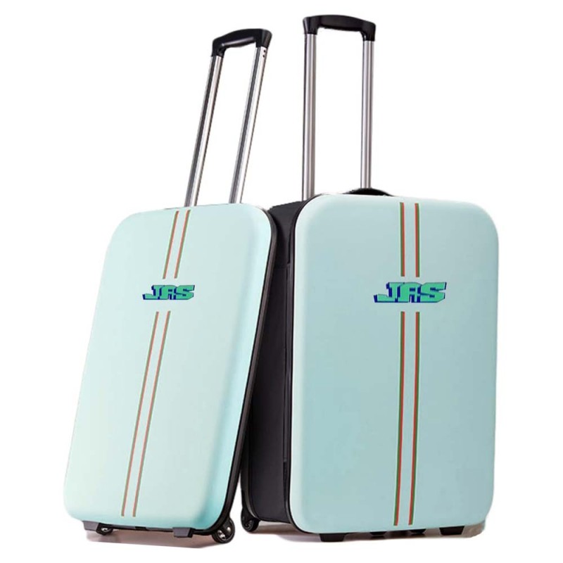 FOLDING TRAVEL TROLLEY BAG 28" GREEN