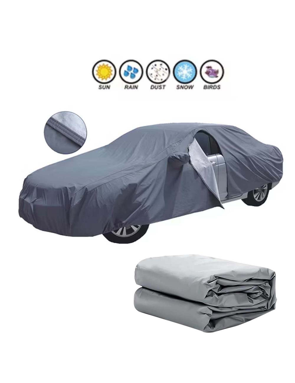 SUV CAR COVER L 457*185*145CM