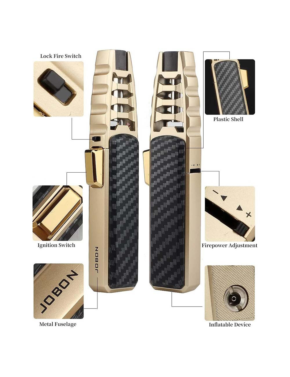 ZB-588 JOBON ولاعة غاز