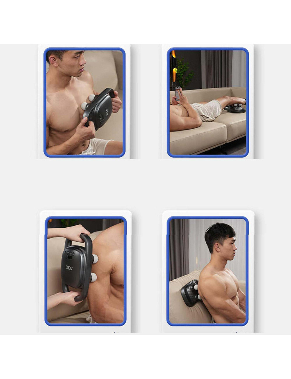 MD-8079 SIX LEAD MASSAGER