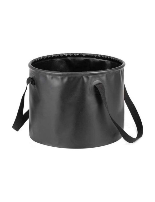 LZH-069 MULTI-PURPOSE FOLDING BUCKET 10LTR BLACK