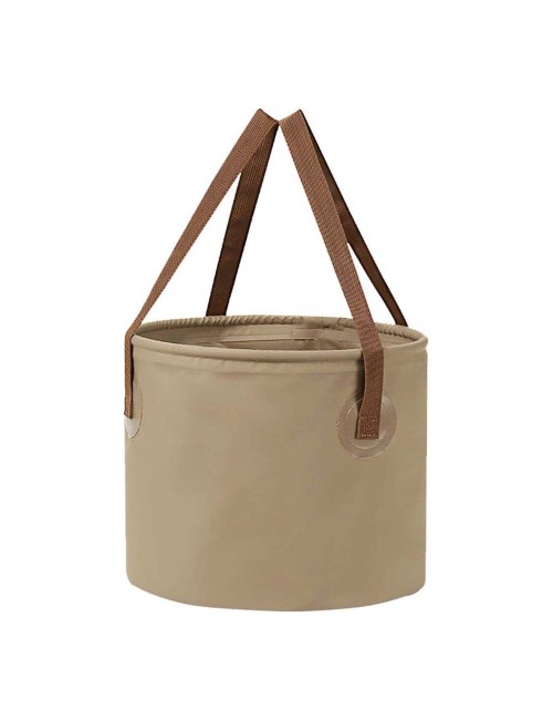 LZH-071 MULTI-PURPOSE FOLDING BUCKET 10LTR KHAKI