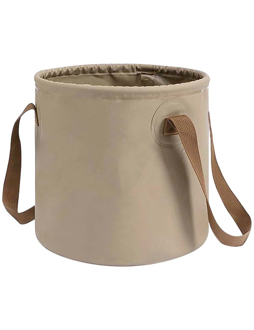 LZH-072 MULTI-PURPOSE FOLDING BUCKET 20LTR KHAKI