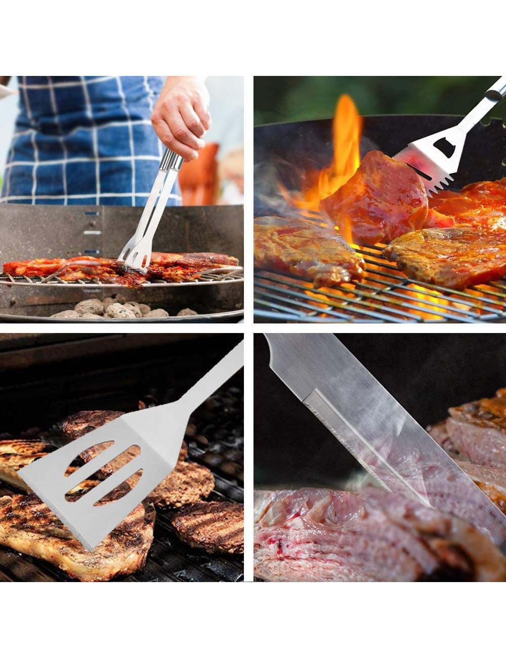 LZH-075 BARBECUE TOOL 7PCS SET