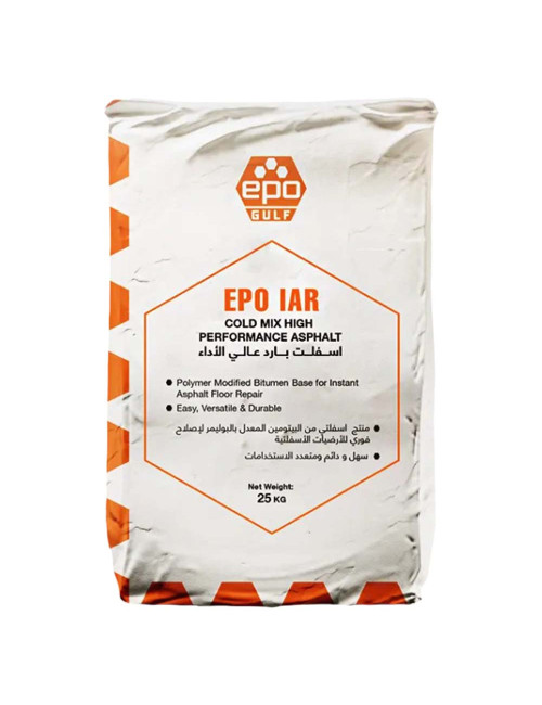 EPO JAR POLYMER MODIFIED BITUMEN BASE FOR INSTANT ASPHALT FLOOR REPARING