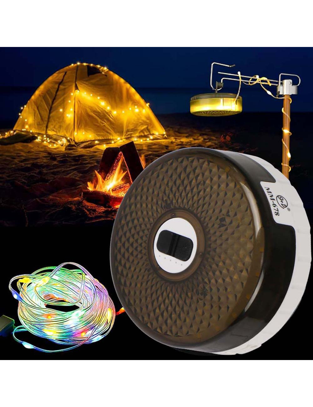 MM-678 CAMPING LIGHT STRING LIGHT