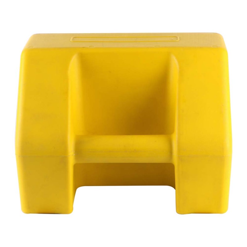 BS-PWC-3 WHEEL CHOCK YELLOW 3 KG FOR SMALL TRUCKS