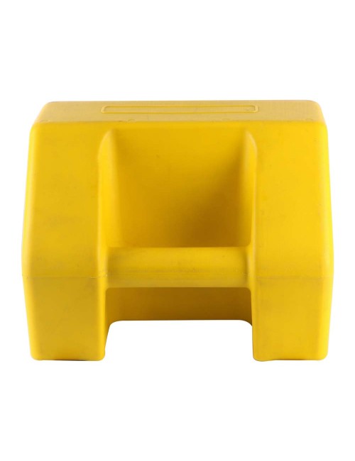 BS-PWC-3 WHEEL CHOCK YELLOW 3 KG FOR SMALL TRUCKS