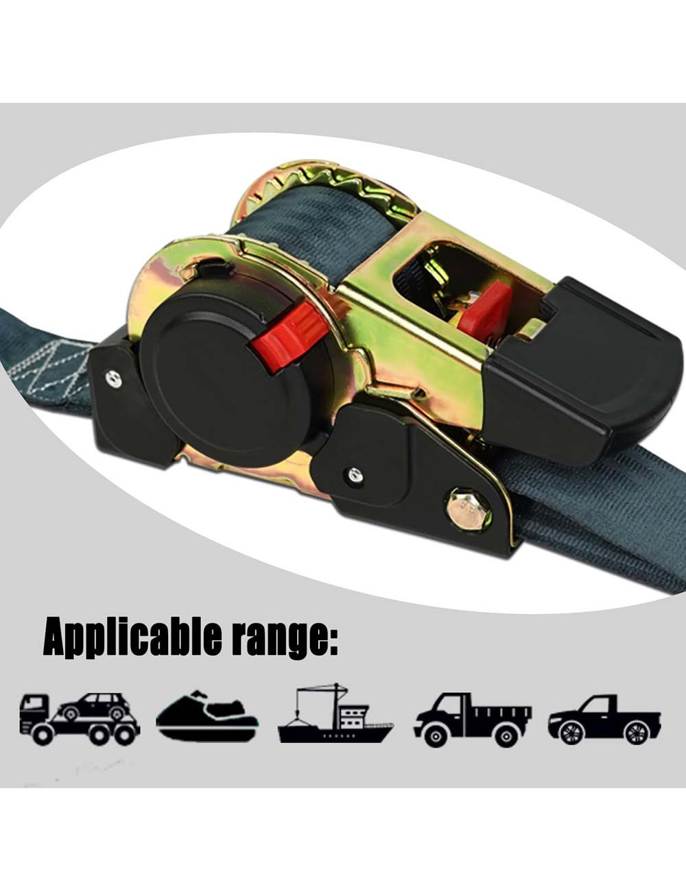 CARGO LASHING BELT AUTOMATIC 50MM-4.5MTR