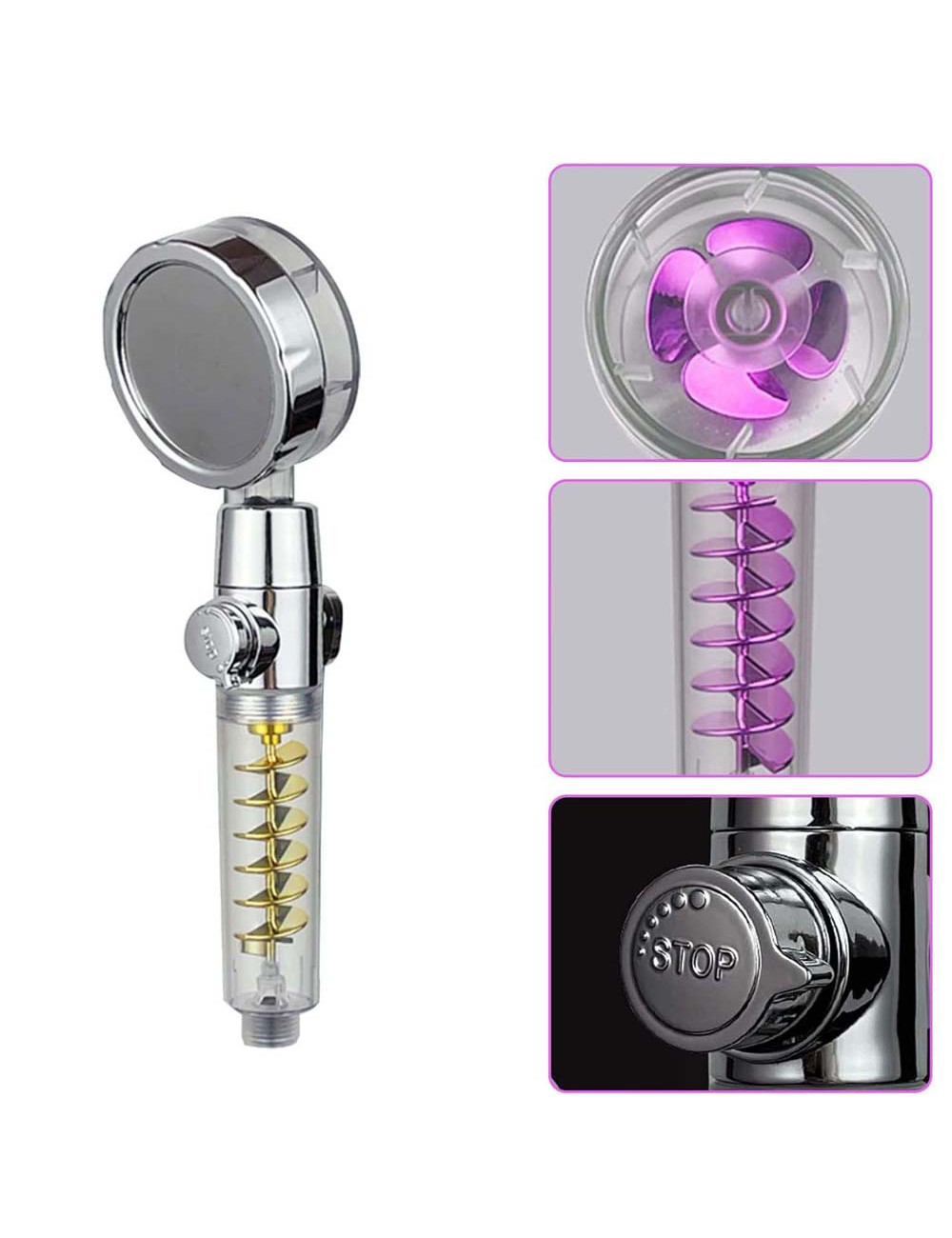 TURBOCHARGED SHOWER HEAD