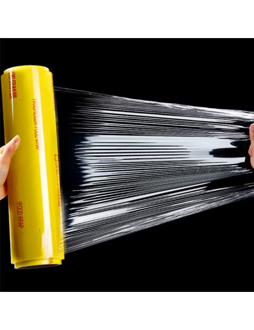 PVC CLING FILM 45CM*5KG*11MM*818M