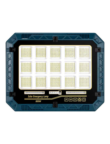 W8112-5 كشاف طاقة شمسية 800وات مع بنل