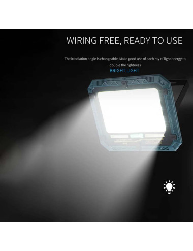 W8112-5 كشاف طاقة شمسية 800وات مع بنل