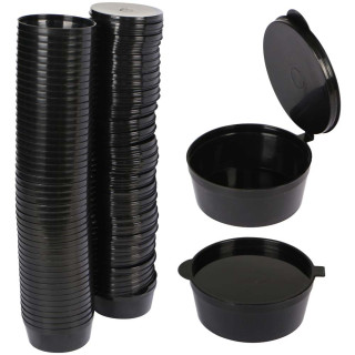 MICROWAVE SAUCE CUP BLACK 2.0 Oz