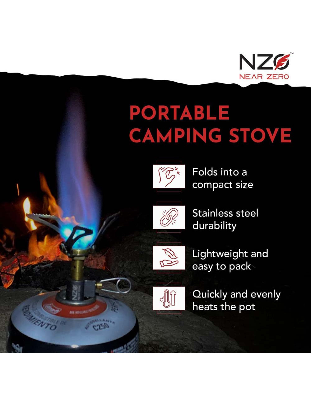 MINI CAMPING STOVE ULTRALIGHT