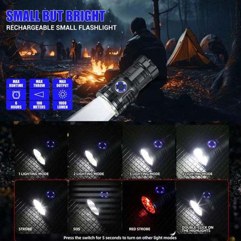 YM-F80 POWERFUL EDC FLASH LIGHT