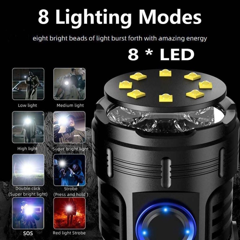 YM-F80 POWERFUL EDC FLASH LIGHT