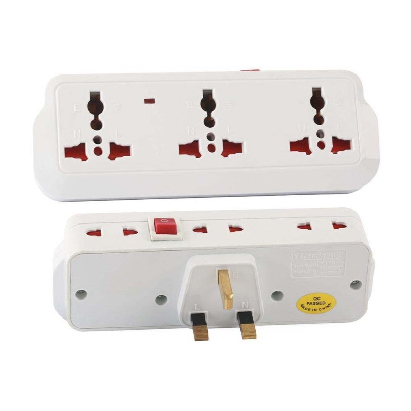 49-5-7326 ELECTRIC EXTENSION 3+3 WITH SWITCH