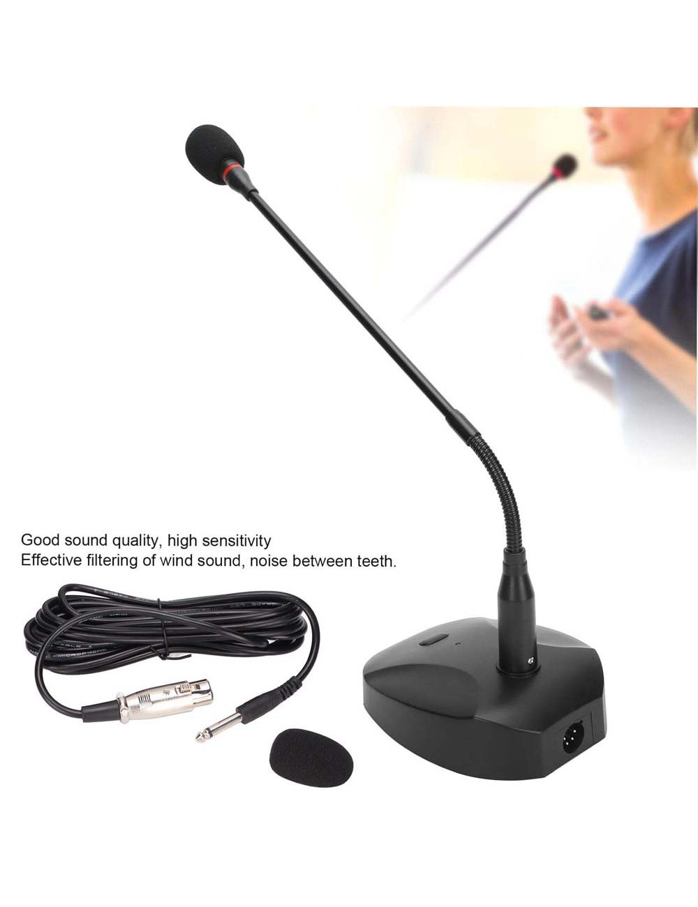 60-6-390 ميكروفون مكتبي احترافي