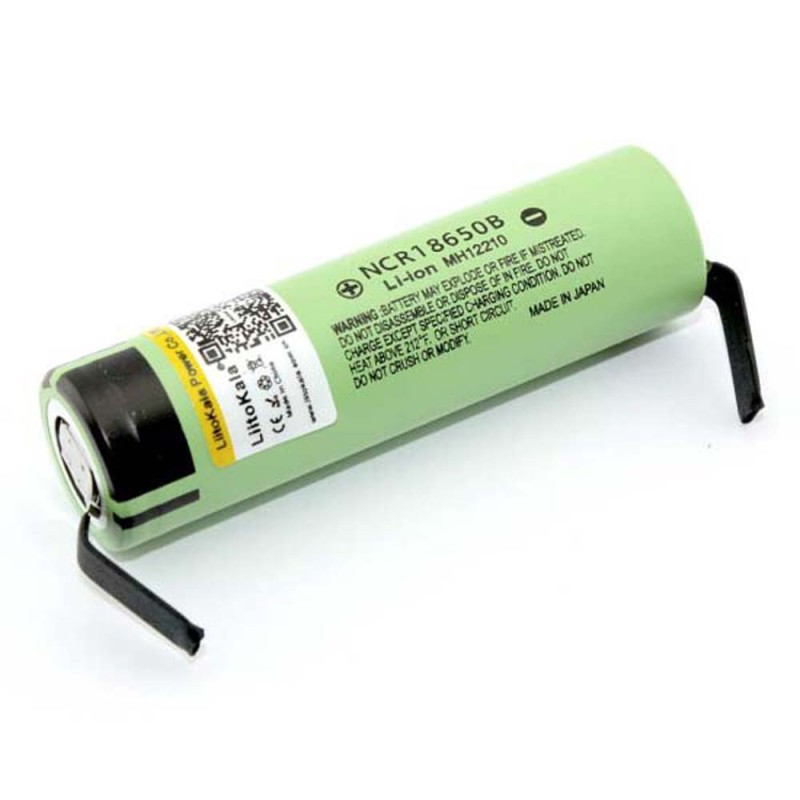 32-1-34B-N LK 34B-N 18650 BATTERY 3400 ML AMP