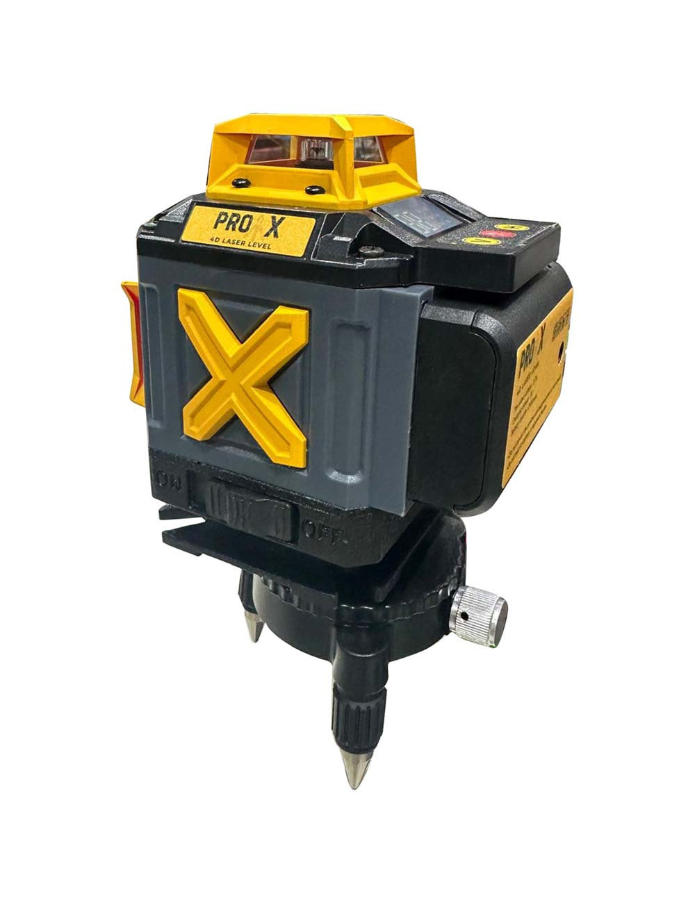 ميزان ليزر 4 خط 4لون مع استاند