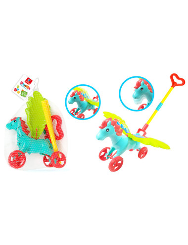 A0351 عربة الأطفال الحصان الطائر