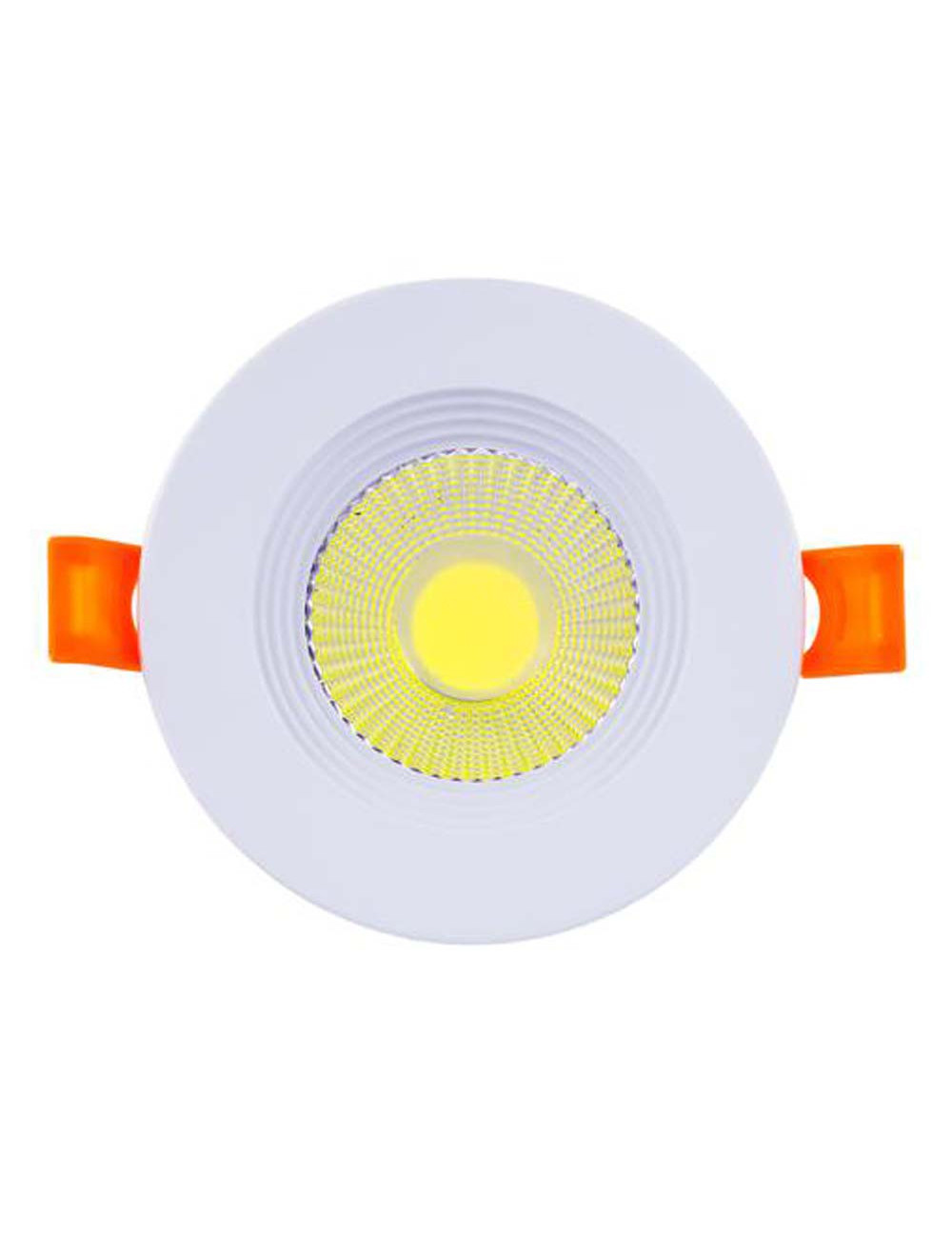 LED ROUND BULB WHITE 7CM 8W