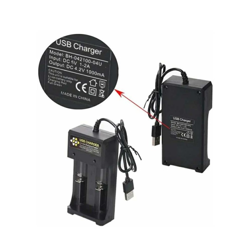 BH-042100 BATTERY CHARGER 5 VOLT