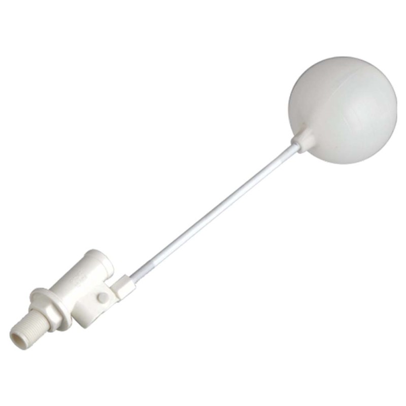 PLASTIC FLOATING BALL VALVE 1/2"