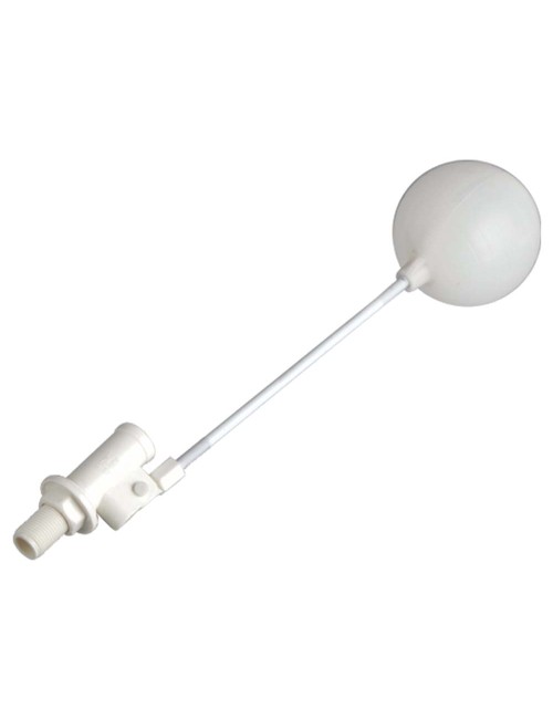 PLASTIC FLOATING BALL VALVE 1/2"