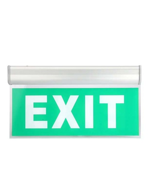 EXIT اشارة خروج طوارئ الي الاسفل اخضر