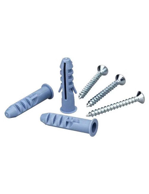 FISHER WITH SCREW 6 MM 50 PCS/PKT