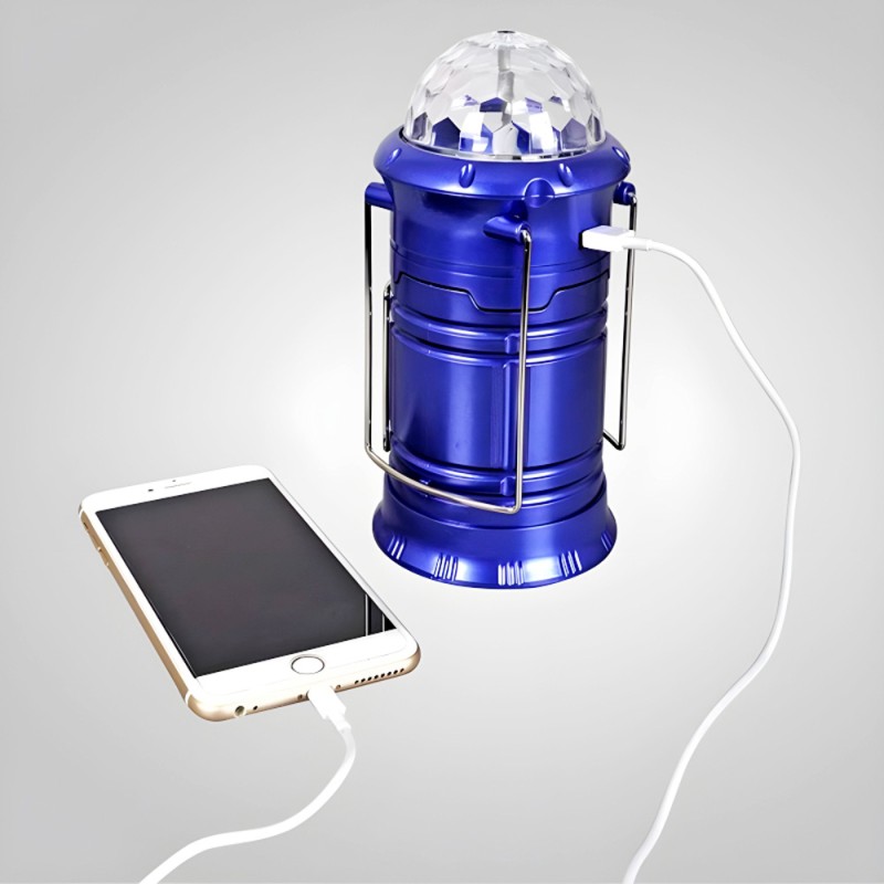 SX-6899TRECHARGEABLE CAMPING LIGHT WITH DISCO LIGHT