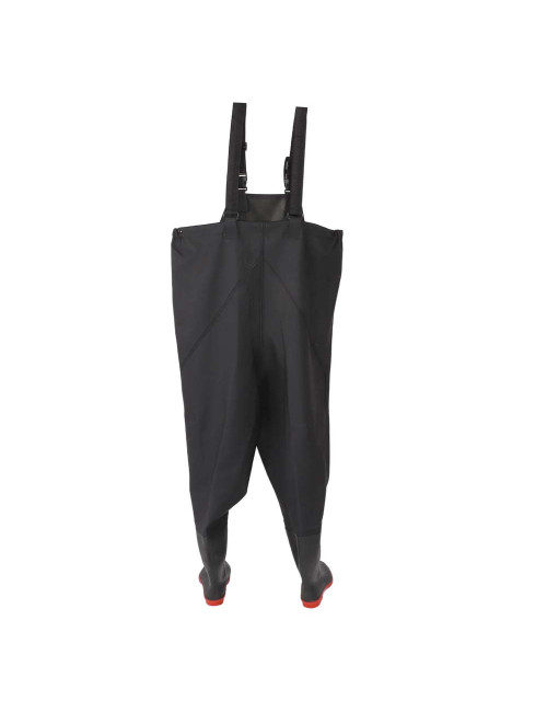 CM-097 COVERALL JACKET WITH SHOES (WADER) BLUE COLOR SIZE 41