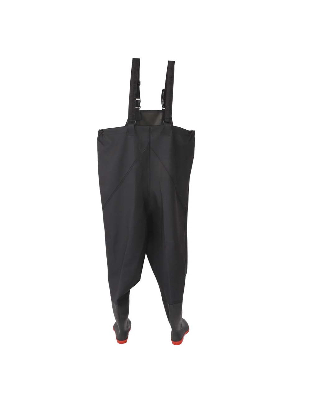 CM-098 COVERALL JACKET WITH SHOES (WADER) BLUE COLOR SIZE 42