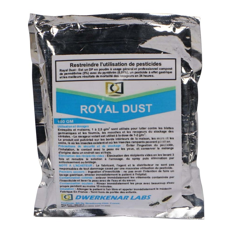 ROYAL DUST 150G بودرة صراصير ونمل