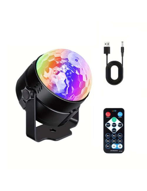 LED LASER LIGHT BULB COLOURED 3W