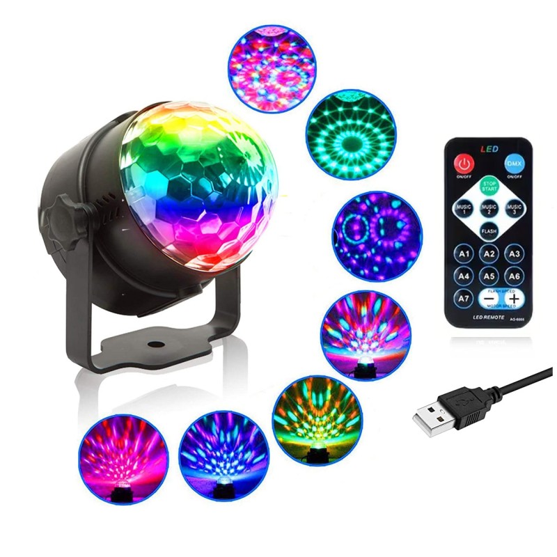 LED 3W لمبة ليزر ملون CHN