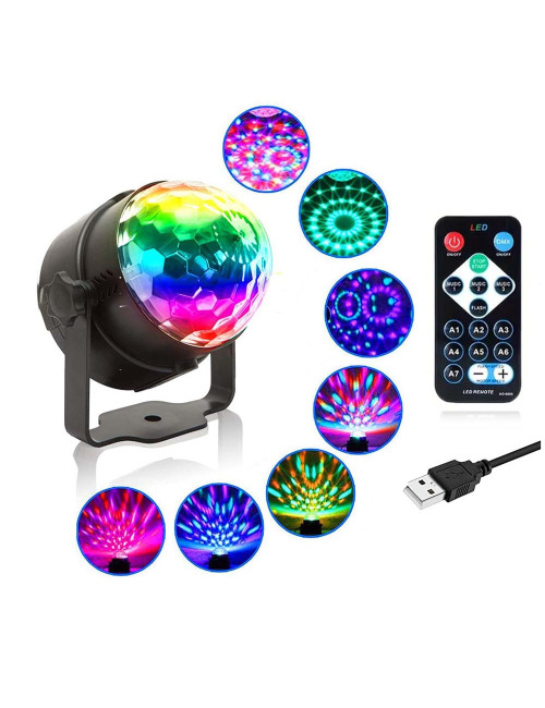 LED LASER LIGHT BULB COLOURED 3W