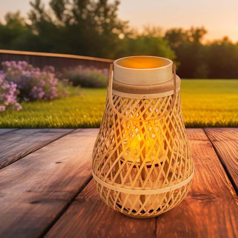 AD-31733 DECORATIVE MANUAL BAMBOO LANTERN