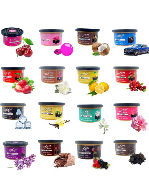 عطر سيارة مشكل علبة مدور