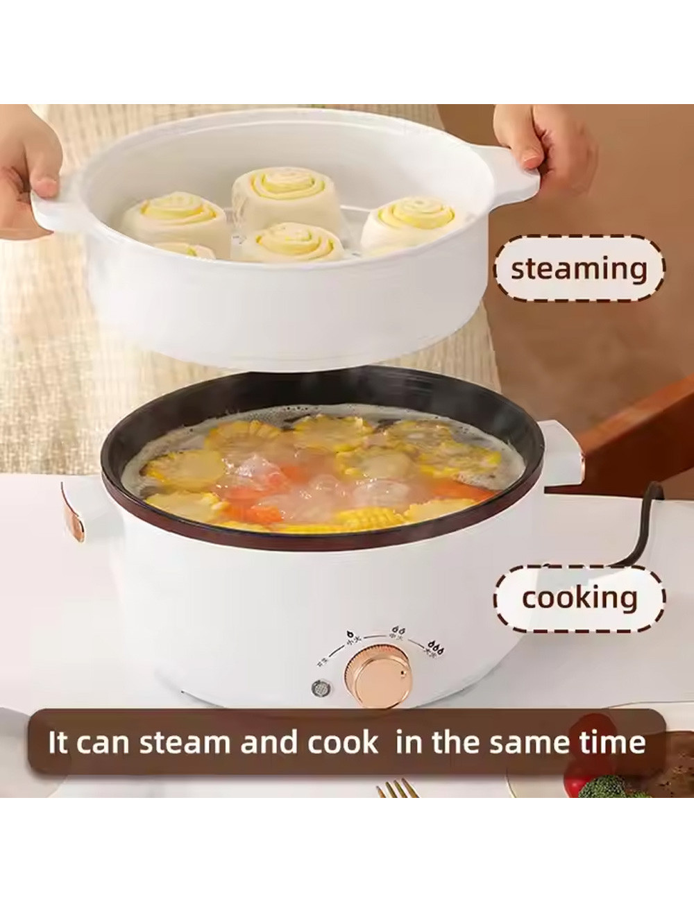 SC-280D ELECTRIC COOKING POT 26CM